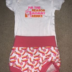 Dunkin Babygirl Outfit